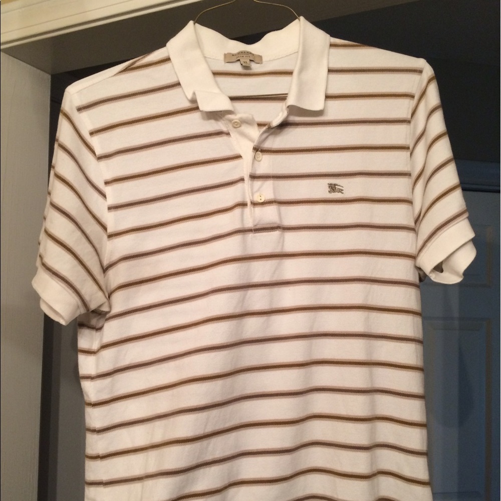 Burberry Slim fit collared polo