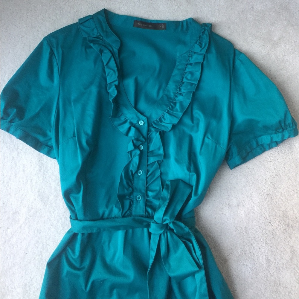 Limited Dress 14-teal