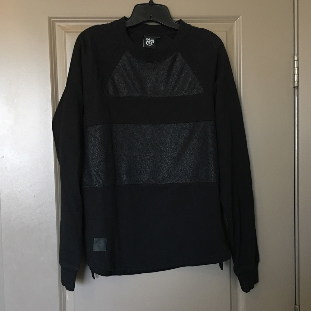 🎉SALE🎉LRG Sweatshirt with Leather Detail