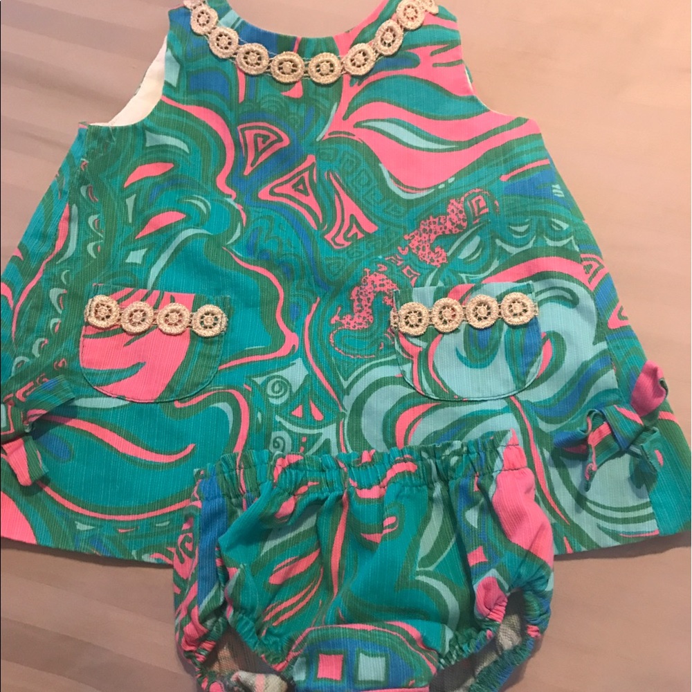 Lilli Pulitzer baby swing dress