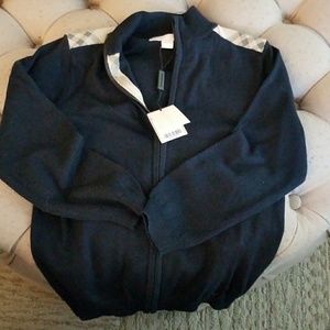 Burberry navy blue sweater 6 boys