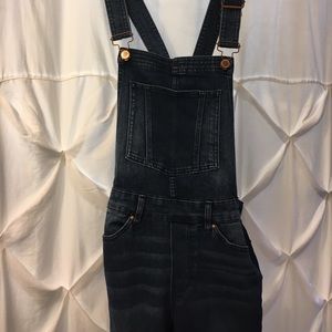 Denim Overalls