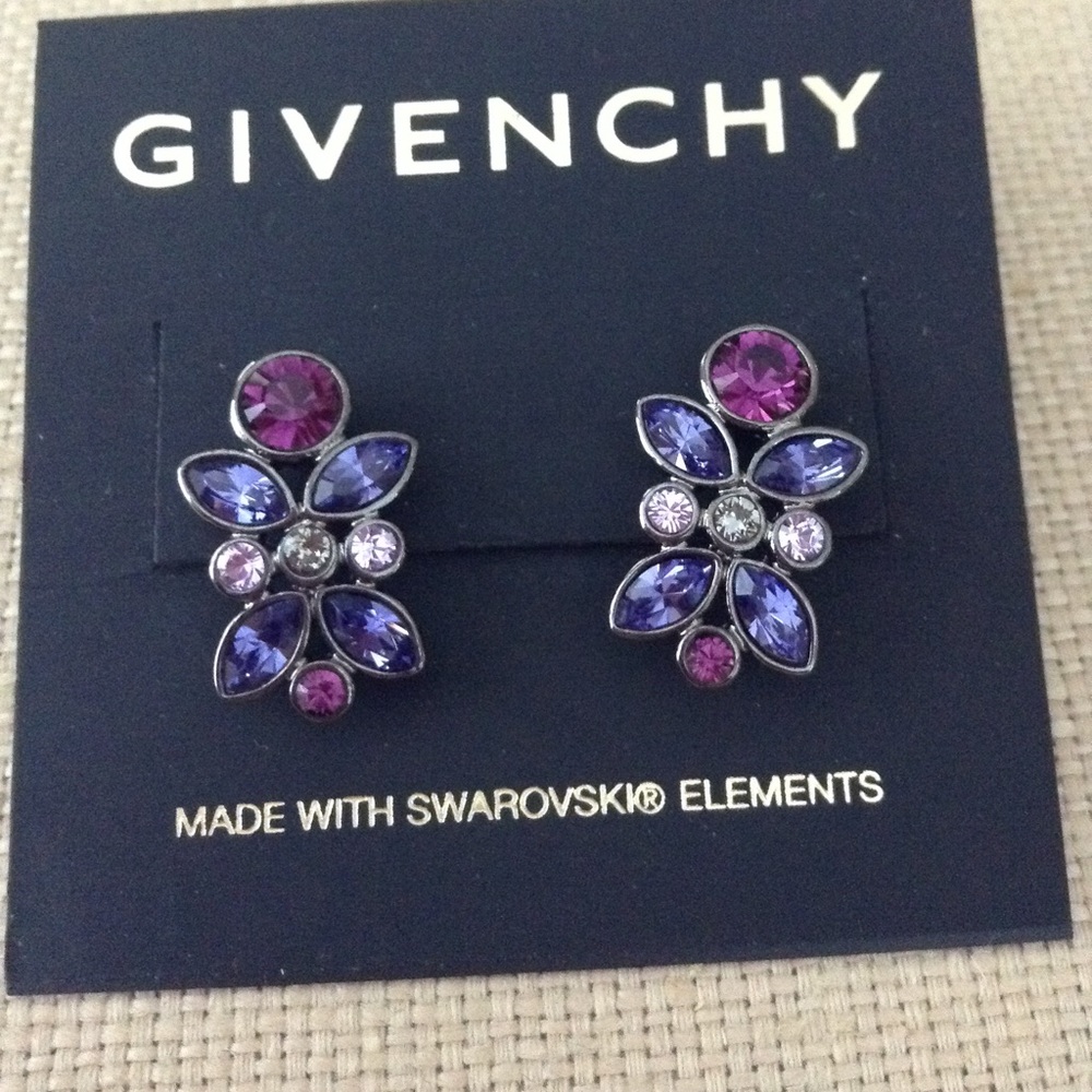 GIVENCHY crystal earrings