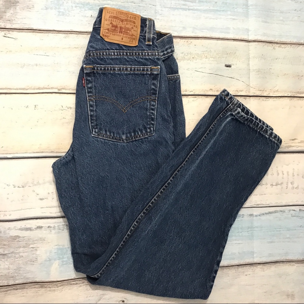 Vintage 550 Levi's High Rise Tapered Leg