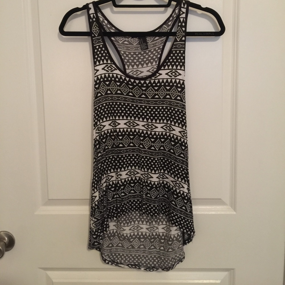 Tribal print tank top