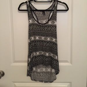 Tribal print tank top