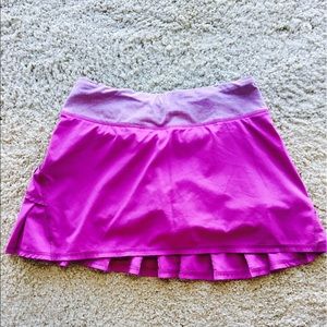 Lululemon pink tennis skirt