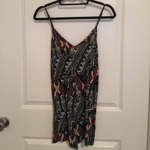 Printed romper