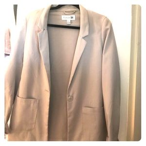 Barely worn cream blazer!