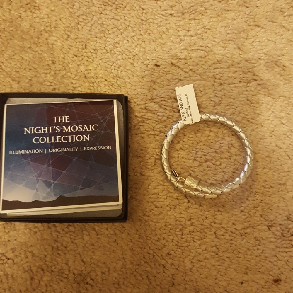 Alex and Ani nights mosaic collection bracelet