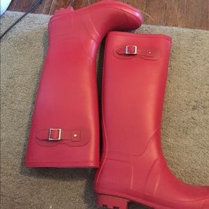 Pink Rain Boots!