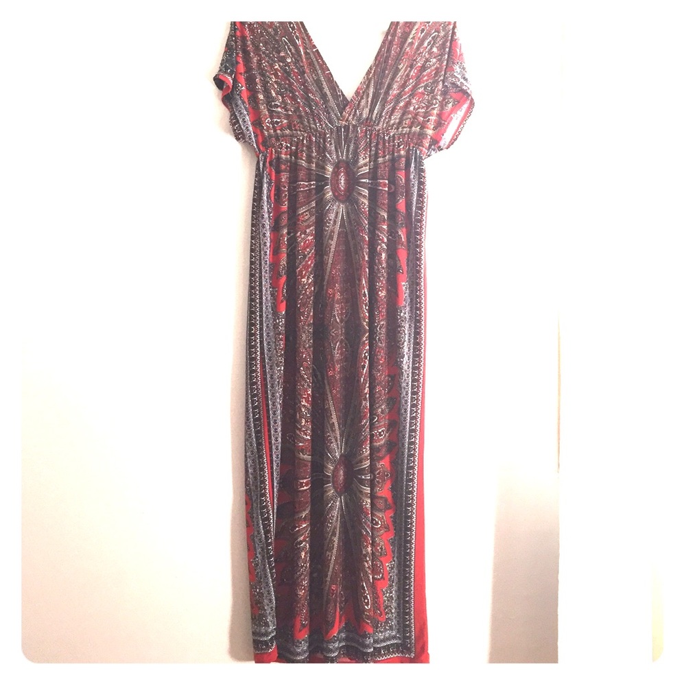 Bohemian maxi dress