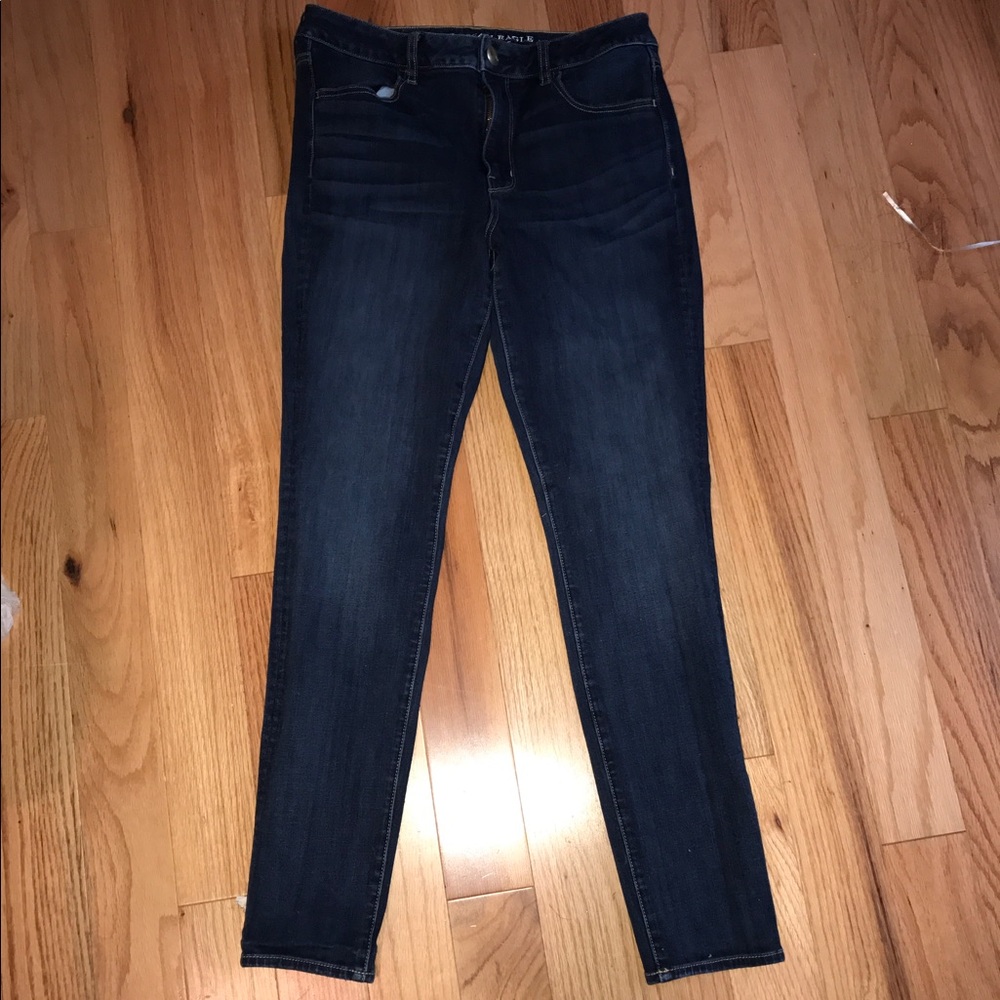 High rise jeans