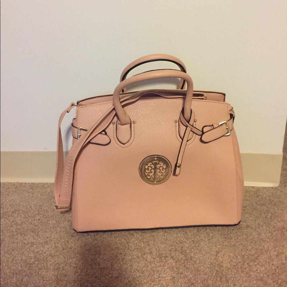 Cute pink work tote
