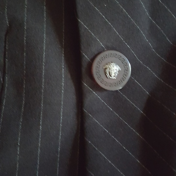 VERSACE JEANS COUTURE Differing Pinstripes! 0-4 - Picture 5 of 8