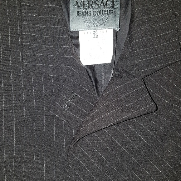 VERSACE JEANS COUTURE Differing Pinstripes! 0-4 - Picture 8 of 8