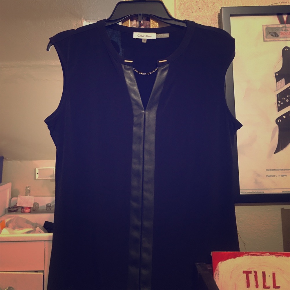 Calvin Klein black top!