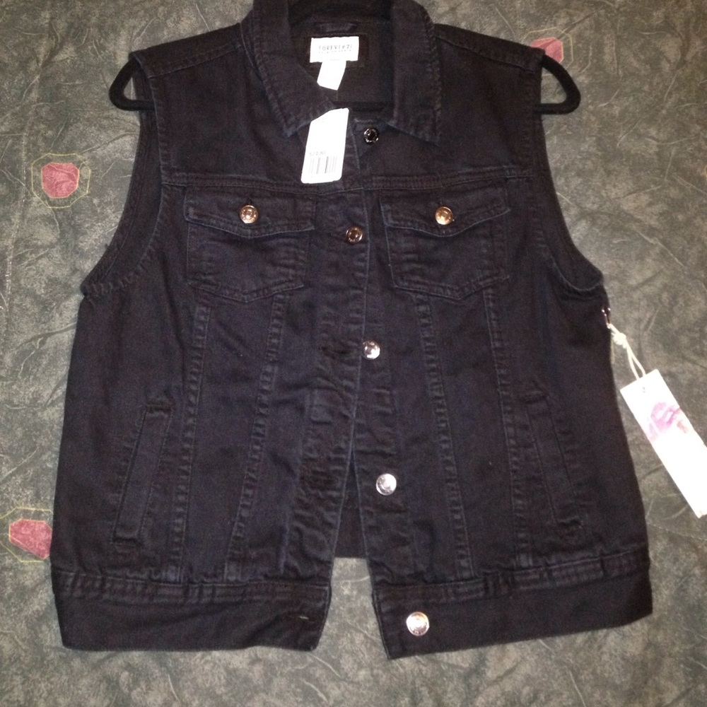 Forever 21 - black casual vest