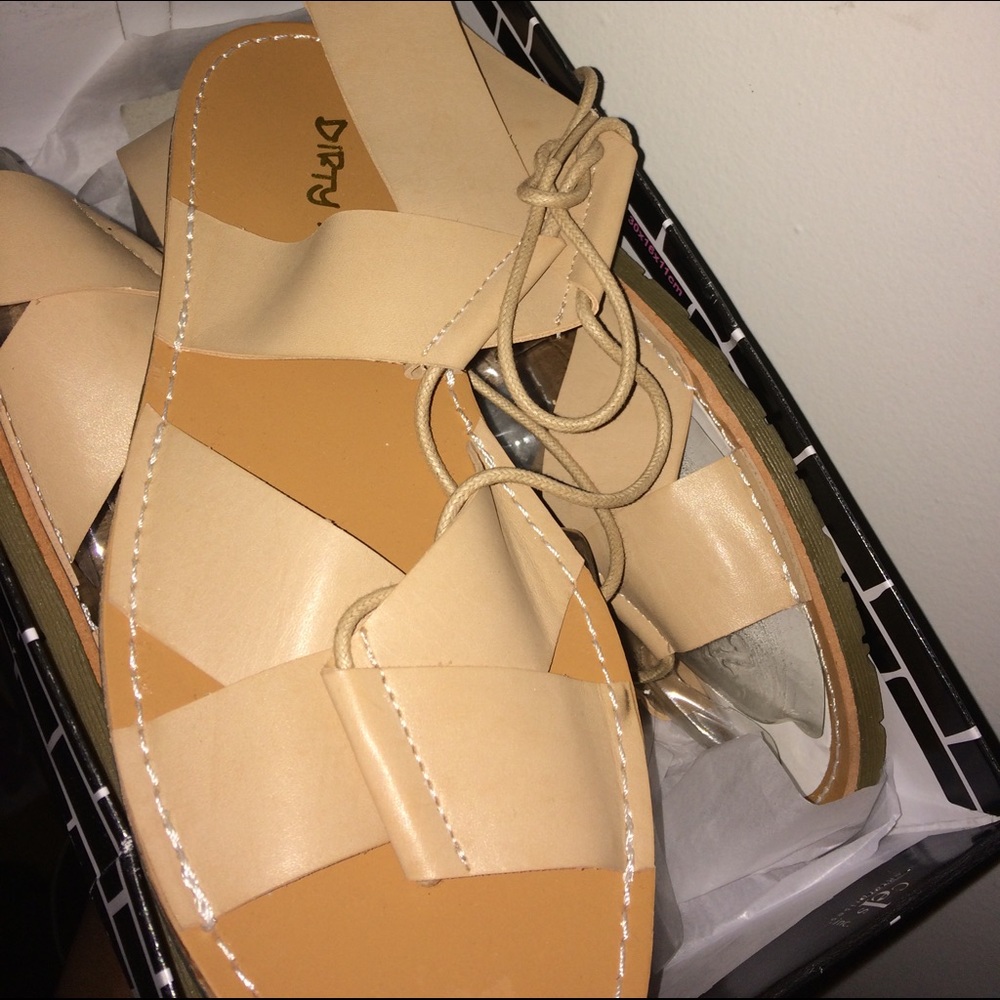 Gladiator sandals by Dirty laundry