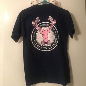 navy blue jadelynn brooke t shirt