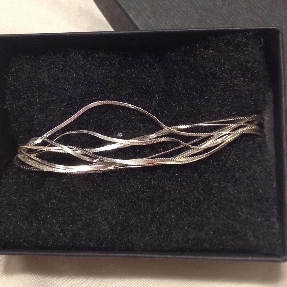 Multi chain 925 Silver Bracelet