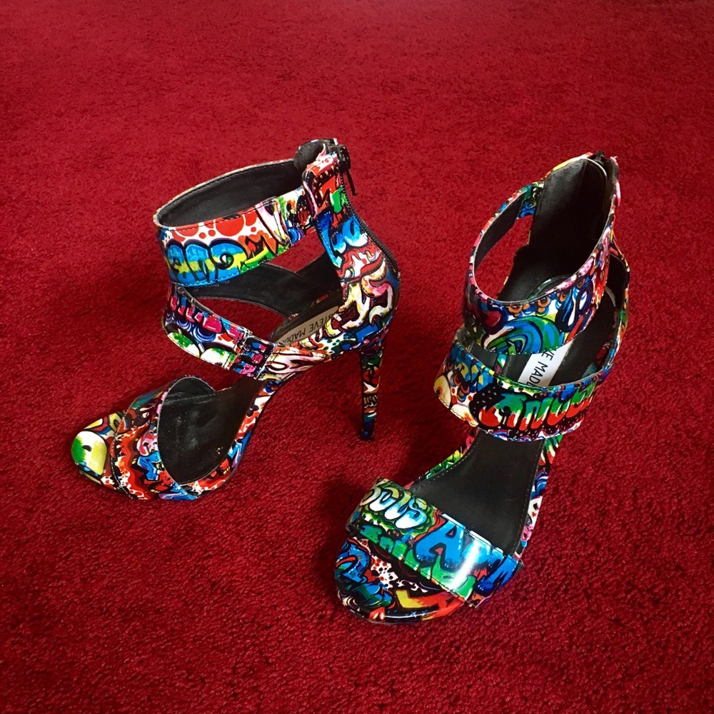 Women's Graffiti Heels