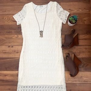 CCO sale🌙🌙Summer boho cream dress