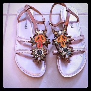 Beaded sandal