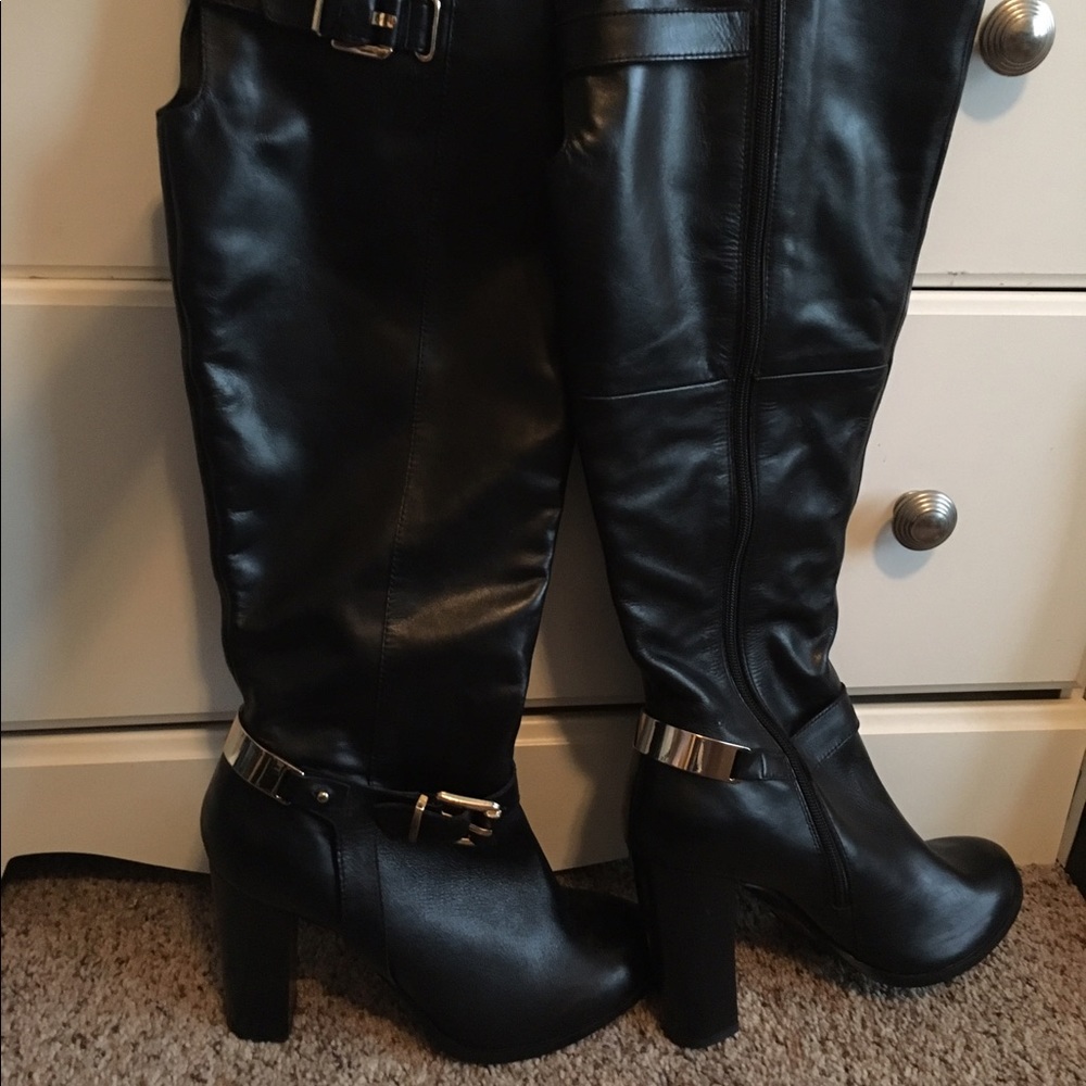 Aldo black Knee high boots
