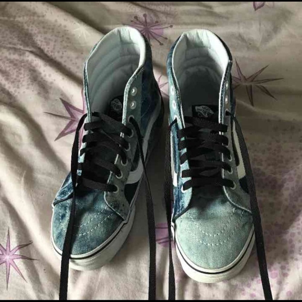 Acid Denim Vans