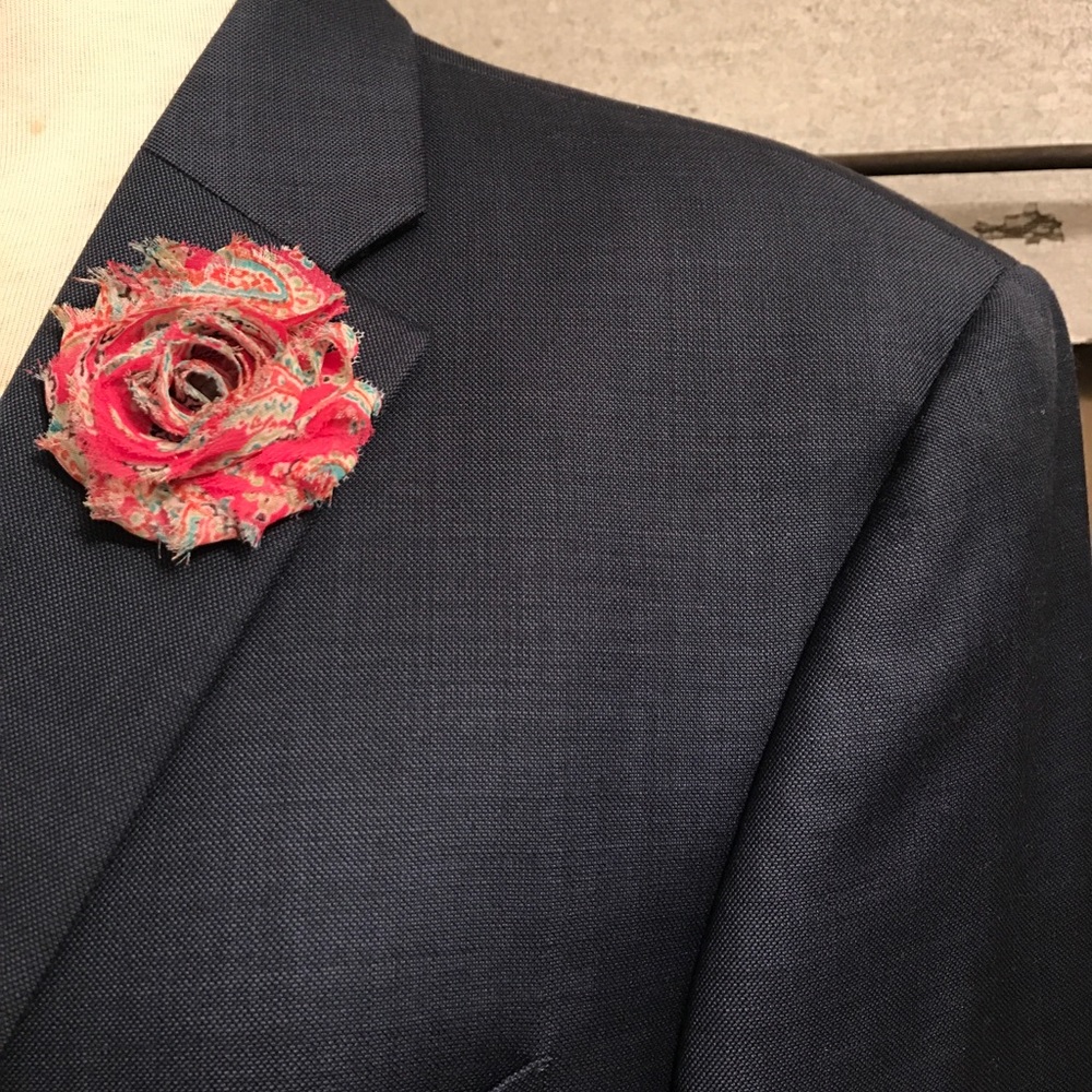 Gentleman's Lapel Flower Pin