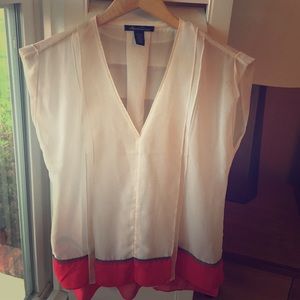 Kenneth Cole sheer top