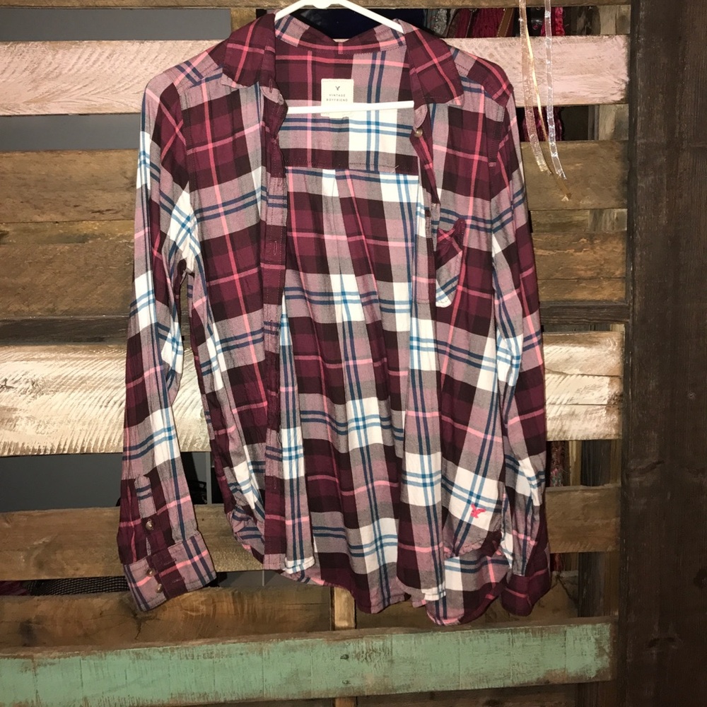 american eagle flannel