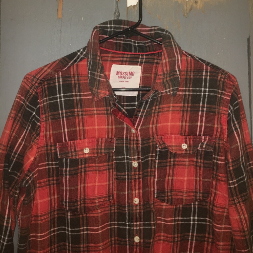 RED PLAID FLANNEL