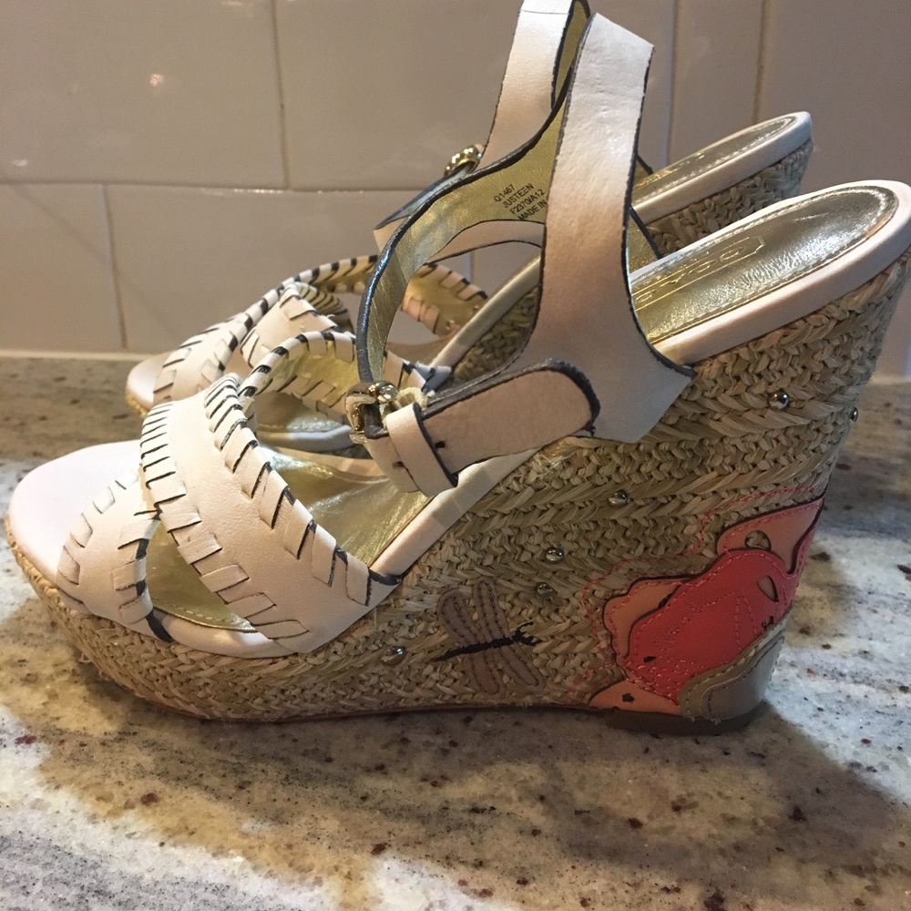 Coach wedge sandals