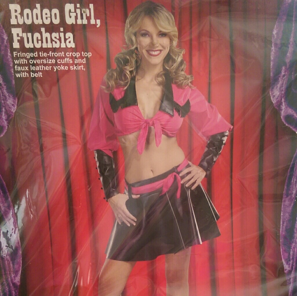 Rodeo girl costume.