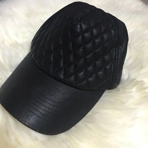 Leather Guess hat
