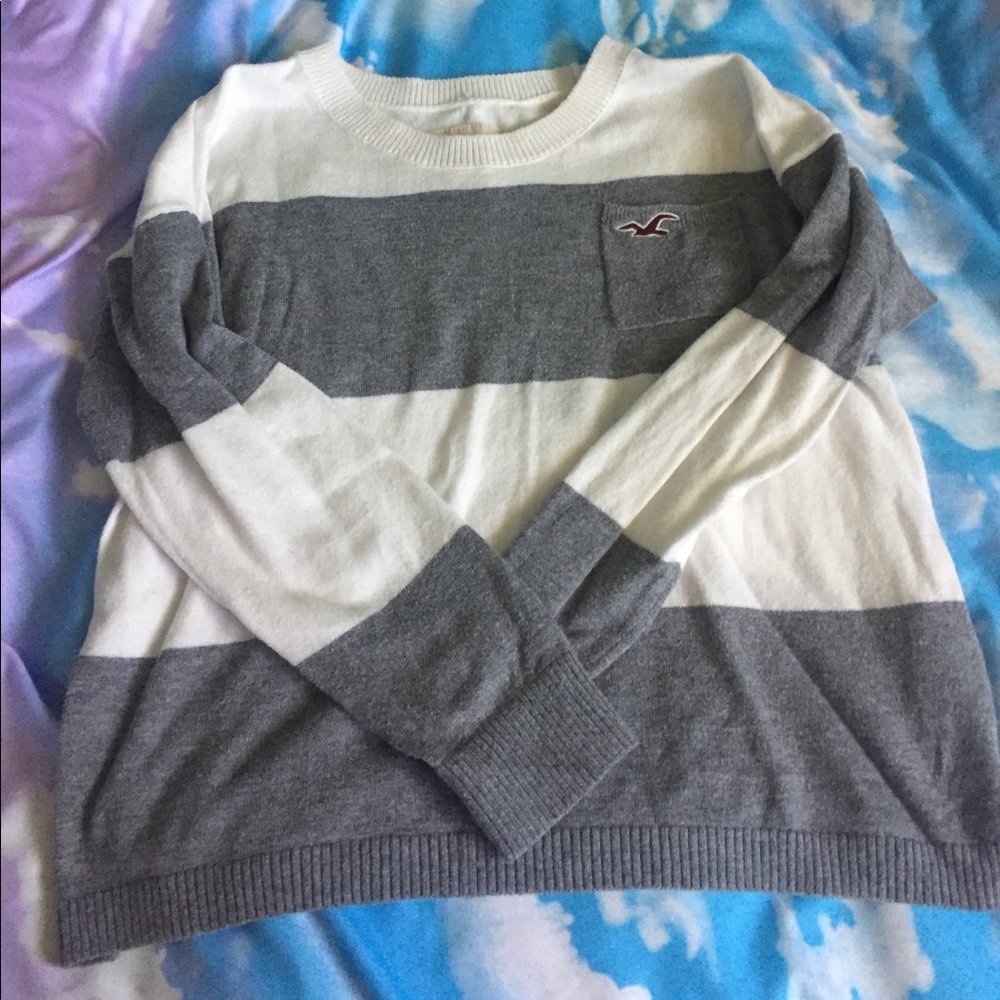 Hollister striped sweater