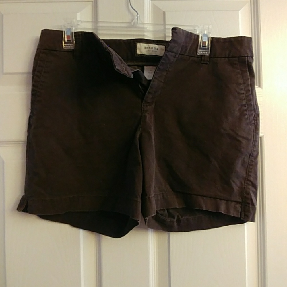 Ladies Size 12 Brown Shorts