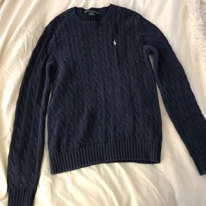 Ralph Lauren Women's Cable-Knit Crewneck Sweater