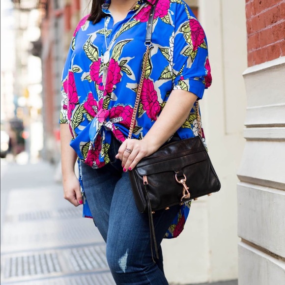 Melissa McCarthy Seven hi lo floral top - Picture 3 of 5