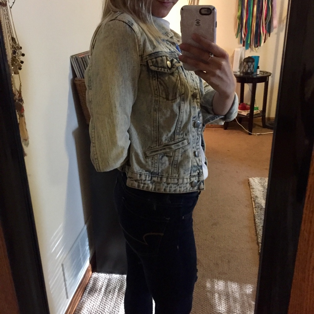 Denim Crop Jacket