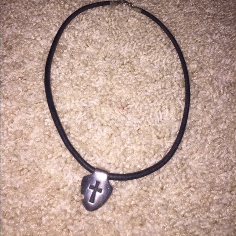 james avery leather necklace