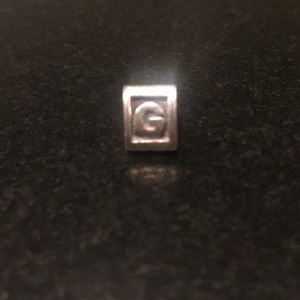 "G" pandora charm