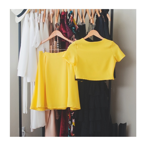 Dirty Ballerina crop top and skirt set. - Picture 2 of 2