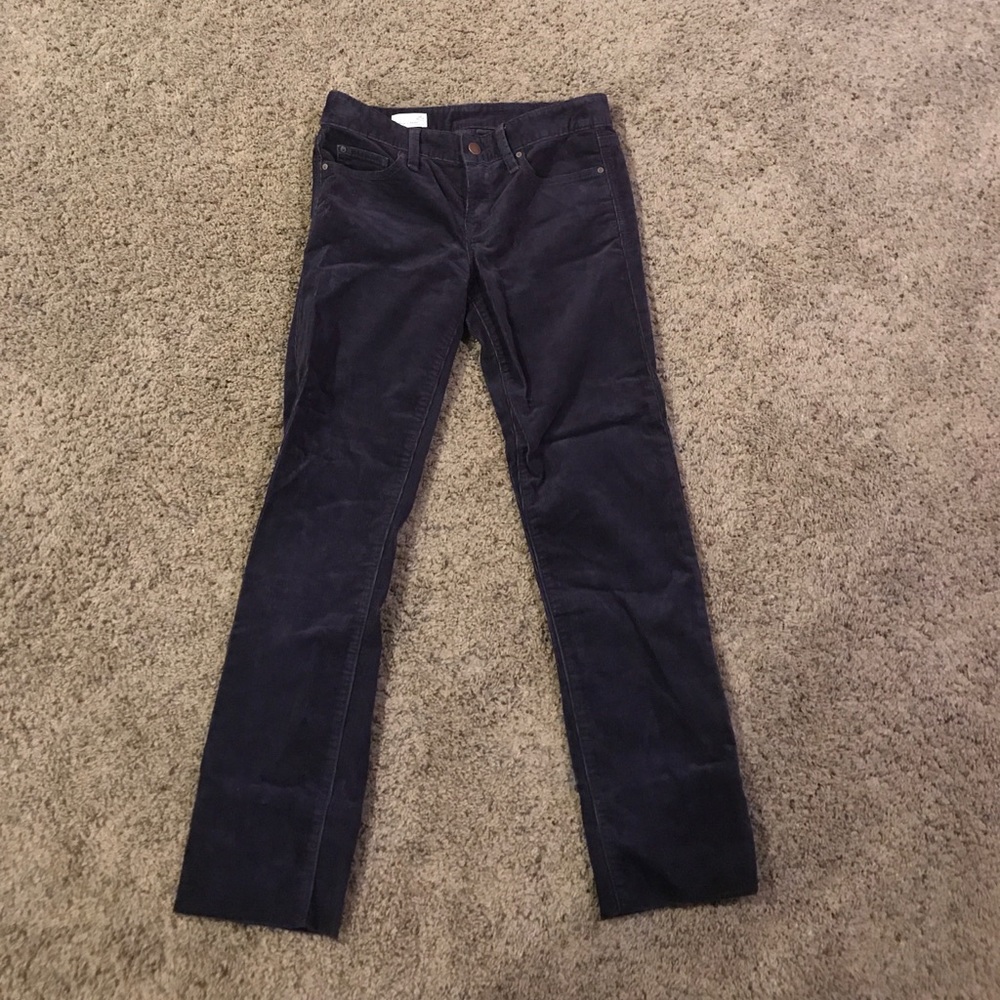 Navy Corduroy Pants