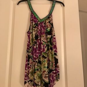 NWT free people floral print top