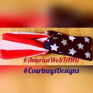 American Flag Headband