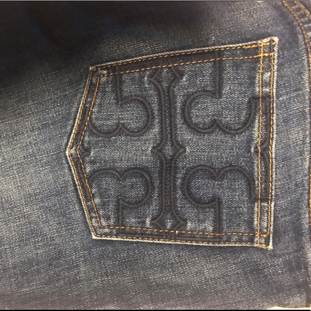 Classic Tory Burch Boot Cut Jeans