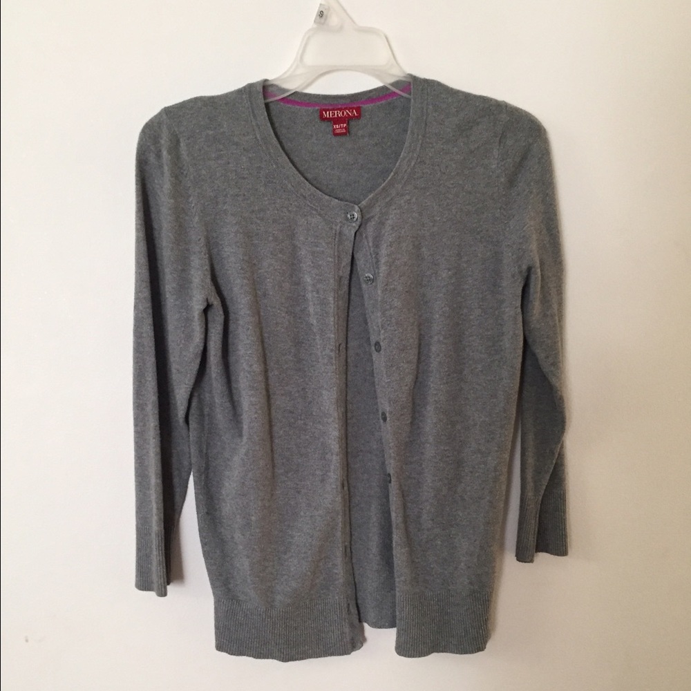 Grey Cardigan
